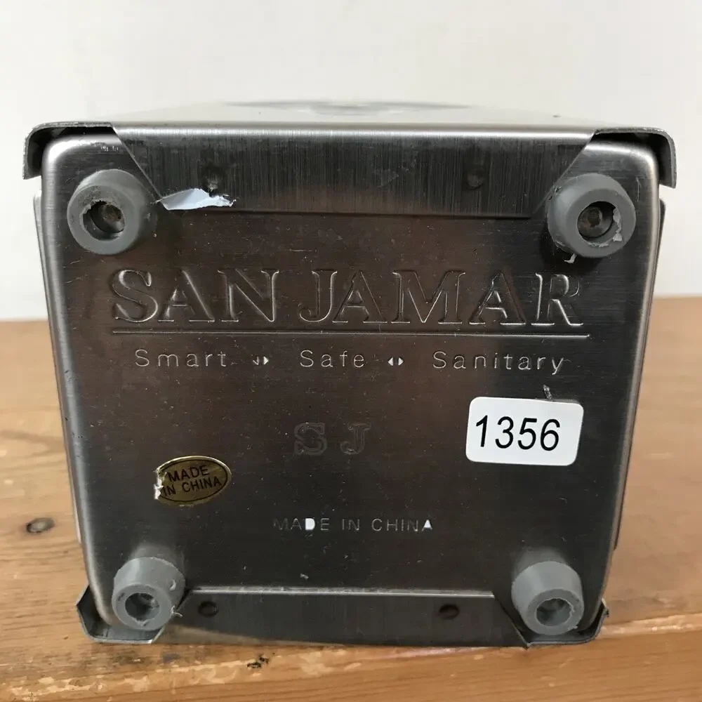 San Jamar H900 Retro Style Shiny Chrome Metal Restaurant Napkin Holder Dispenser